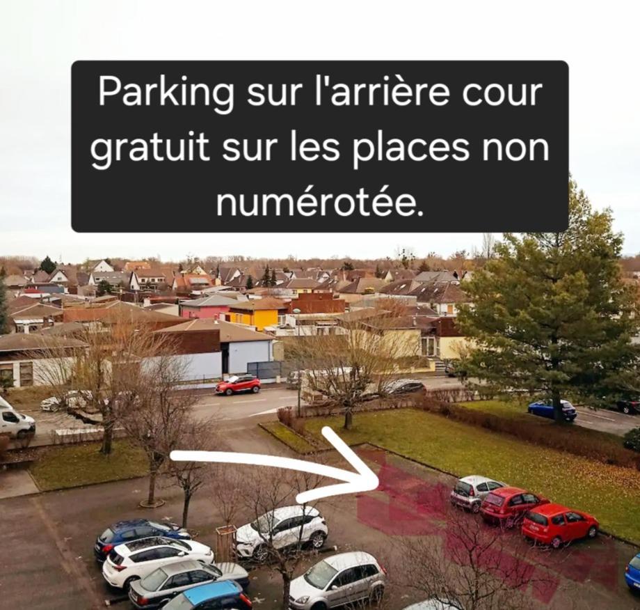 Logement Dans Residence - A 10 Km Du Centre Ville Et A 5 Minute Du Parlement Europeen Avec Parking Gratuit Hoenheim Extérieur photo